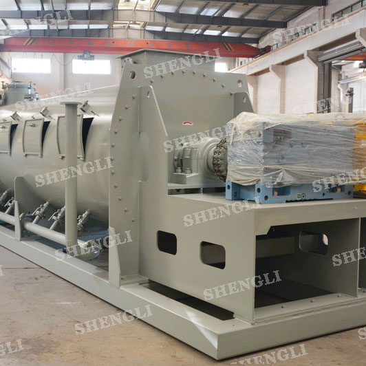 CMS-15000 單軸連續(xù)式攪拌機(jī)，用于固廢處理
